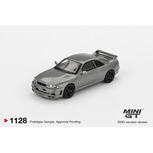 MGT01128-R - 1/64 NISSAN SKYLINE GT-R DARK METAL GREY (NISMO BCNR33 CRS VERSION) (RHD)