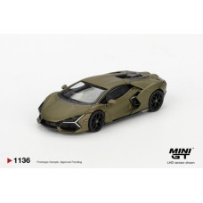 MGT01136-BL - 1/64 LAMBORGHINI REVUELTO VERDE GEA MATTE (LHD) BLISTER PACKAGING