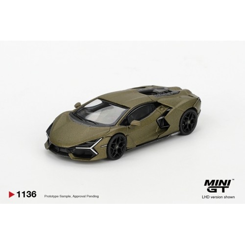 MGT01136-R - 1/64 LAMBORGHINI REVUELTO VERDE GEA MATTE (RHD) MGT01136-R - 1/64 LAMBORGHINI REVUELTO VERDE GEA MATTE (RHD)