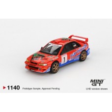 MGT01140-L - 1/64 SUBARU IMPREZA WRC97 NO.1 1999 DRM CHAMPION (LHD)