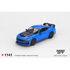 MGT01141-BL - 1/64 FORD MUSTANG DARK HORSE 2024 GRABBER BLUE (LHD) BLISTER PACKAGING