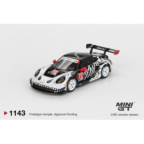 MGT01143-L - 1/64 PORSCHE 911 GT3 R NO.77 AO RACING 2025 IMSA PETIT LE MANS (LHD)
