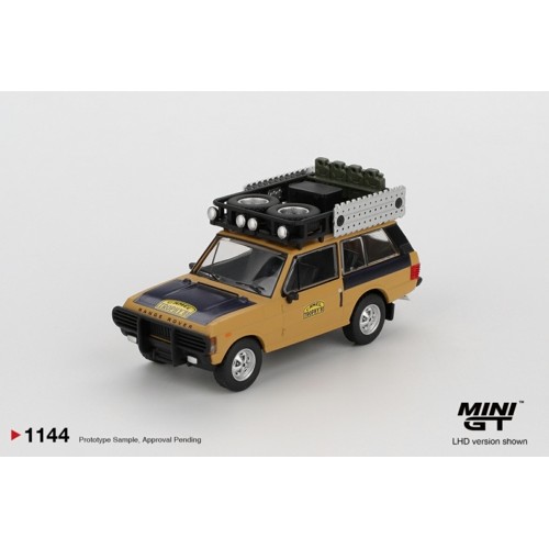 MGT01144-BL - 1/64 RANGE ROVER 1981 CAMEL TROPHY SUMATRA C.SWOBODA AND K.MENTEL WINNER (LHD) BLISTER PACKAGING