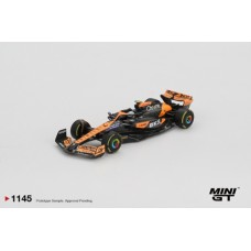 MGT01145-BL - 1/64 MCLAREN MCL38 NO.4 LANDO NORRIS 2024 F1 2024 HUNGARIAN GP 2ND PLACE BLISTER PACKAGING