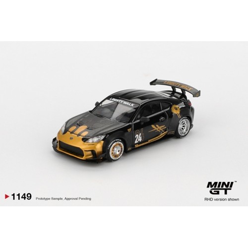 MGT01149-R - 1/64 TOYOTA GR86 LB NATION BLACK/GOLD (RHD)