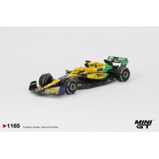 MGT01165-BL - 1/64 MCLAREN MCL38 NO.81 OSCAR PIASTRI 2024 F1 2024 MONACO GP 2ND PLACE BLISTER PACKAGING