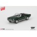 MGT01166-BL - 1/64 FORD MUSTANG CONVERTIBLE 1964 HIGHLAND GREEN (LHD) BLISTER PACKAGING