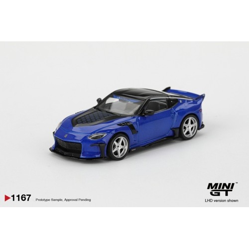 MGT01167-BL - 1/64 NISSAN Z VEILSIDE FFZ400 SEIRAN BLUE (LHD) BLISTER PACKAGING