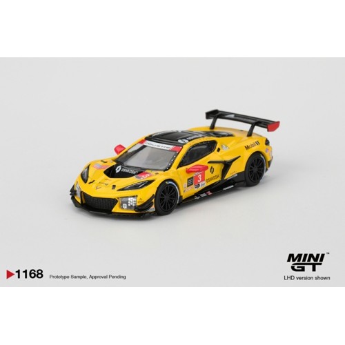 MGT01168-L - 1/64 CHEVROLET CORVETTE Z06 GT3.R NO.3 CORVETTE RACING BY PRATT MILLER MOTORSPORTS 2025 IMSA DAYTONA 24 HRS (LHD) MGT01168-L - 1/64 CHEVROLET CORVETTE Z06 GT3.R NO.3 CORVETTE RACING BY PRATT MILLER MOTORSPORTS 2025 IMSA DAYTONA 24 HRS (LHD)