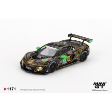 MGT01171-BL - 1/64 CHEVROLET CORVETTE Z06 GT3.R NO.13 AWA 2025 IMSA DAYTONA 24 HRS (LHD) BLISTER PACKAGING