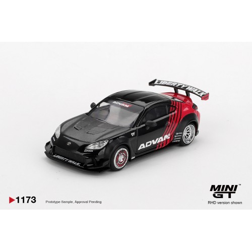 MGT01173-R - 1/64 TOYOTA GR86 LB NATION ADVAN (RHD) MGT01173-R - 1/64 TOYOTA GR86 LB NATION ADVAN (RHD)