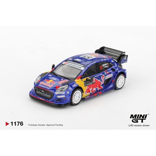 MGT01176-L - 1/64 FORD PUMA RALLY1 NO.55 M.SPORT FORD WRT 2025 RALLY MONTE-CARLO (LHD)
