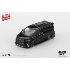 MGT01179-L - 1/64 TOYOTA ALPHARD 40 KUHL BLACK (LHD)