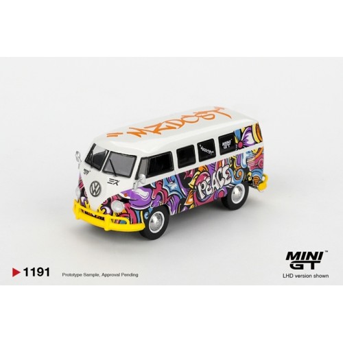 MGT01191-BL - 1/64 VOLKSWAGEN T1 MICROBUS MIZU DESIGN (LHD) BLISTER PACKAGING MGT01191-BL - 1/64 VOLKSWAGEN T1 MICROBUS MIZU DESIGN (LHD) BLISTER PACKAGING