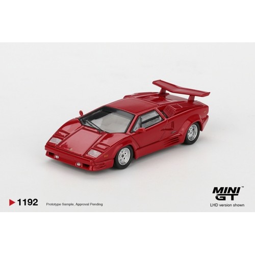MGT01192-L - 1/64 LAMBORGHINI COUNTACH 25TH ANNIVERSARY RED (LHD) MGT01192-L - 1/64 LAMBORGHINI COUNTACH 25TH ANNIVERSARY RED (LHD)
