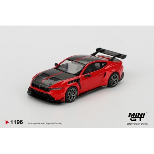 MGT01196-BL - 1/64 FORD MUSTANG GTD RACE RED (LHD) BLISTER PACKAGING MGT01196-BL - 1/64 FORD MUSTANG GTD RACE RED (LHD) BLISTER PACKAGING