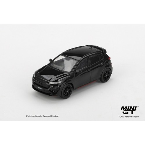 MGT01206-L - 1/64 HYUNDAI KONA N PHANTOM BLACK (LHD) KOREA EXCLUSIVE