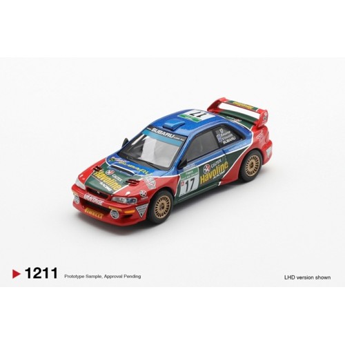 MGT01211-L - 1/64 SUBARU IMPREZA WRC98 NO.17 2000 RALLY NEW ZEALAND (LHD)