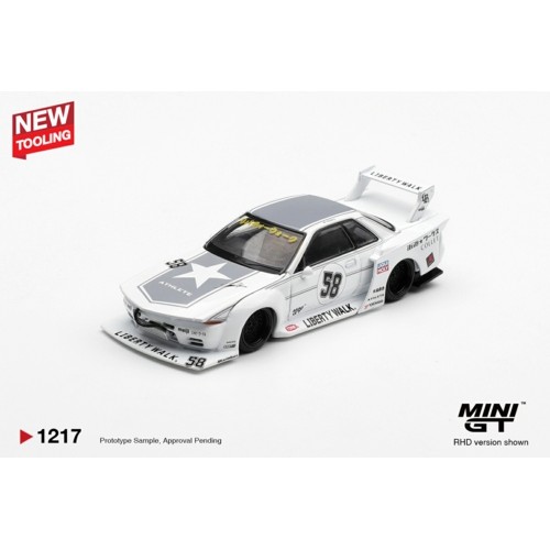 MGT01217-BL - 1/64 NISSAN GT-R32 LB-KAIDO WORKS TAS 2025 (RHD) BLISTER PACKAGING