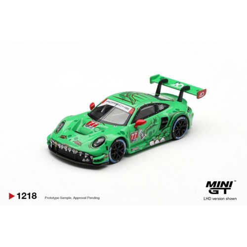 MGT01218-L - 1/64 PORSCHE 911 GTS R (992) NO.77 AO RACING 2025 IMSA SEBRING 12 HRS CLASS WINNER (LHD)