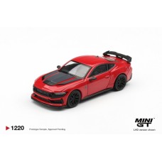 MGT01220-L - 1/64 FORD MUSTANG DARK HORSE RACE RED (LHD)