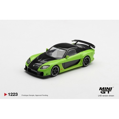 MGT01223-R - 1/64 MAZDA RX-7 VEILSIDE FORTUNE 7 GREEN (RHD) MGT01223-R - 1/64 MAZDA RX-7 VEILSIDE FORTUNE 7 GREEN (RHD)