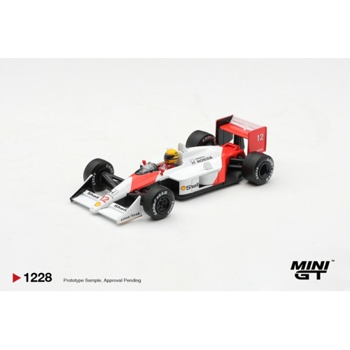 MGT01228-L - 1/64 MCLAREN MP4/4 NO.12 AYRTON SENNA 1988 CANADIAN GRAND PRIX WINNER MGT01228-L - 1/64 MCLAREN MP4/4 NO.12 AYRTON SENNA 1988 CANADIAN GRAND PRIX WINNER