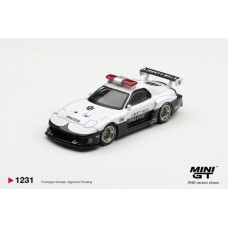 MGT01231-BL - 1/64 MAZDA RX-7 LB-SUPER SILHOUETTE POLICE (RHD) BLISTER PACKAGING