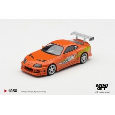 MGT01250-BL - 1/64 TOYOTA SUPRA BOMEX THE FAST AND FURIOUS BRIAN O CONNER (LHD) BLISTER PACKAGING