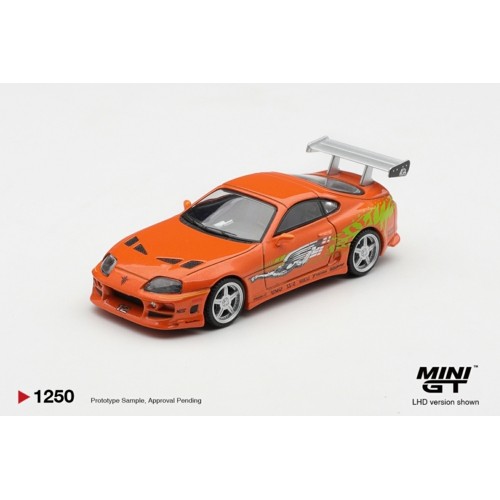 MGT01250-BL - 1/64 TOYOTA SUPRA BOMEX THE FAST AND FURIOUS BRIAN O CONNER (LHD) BLISTER PACKAGING MGT01250-BL - 1/64 TOYOTA SUPRA BOMEX THE FAST AND FURIOUS BRIAN O CONNER (LHD) BLISTER PACKAGING