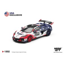MGT01302-BL - 1/64 CHEVROLET CORVETTE ZR1 AMERICA 250 USA EXCLUSIVE (LHD) BLISTER PACKAGING