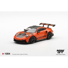 MGT01304-L - 1/64 PORSCHE 911 (992) GT3 RS WEISSACH PACKAGE GULF ORANGE (LHD)