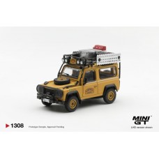 MGT01308-L - 1/64 LAND ROVER DEFENDER 90 1985 CAMEL TROPHY BORNEO TEAM BRAZIL (LHD)