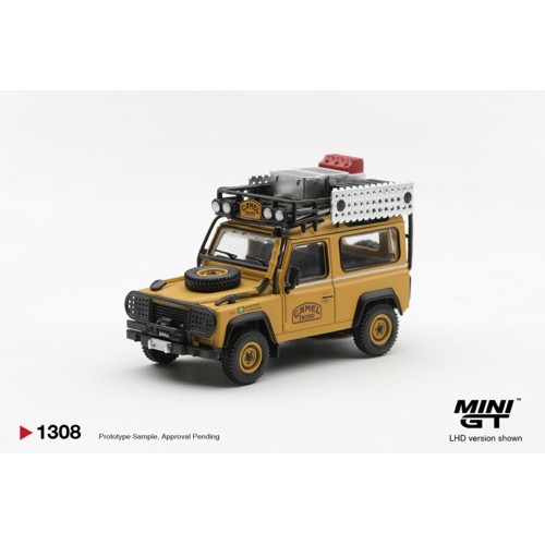 MGT01308-L - 1/64 LAND ROVER DEFENDER 90 1985 CAMEL TROPHY BORNEO TEAM BRAZIL (LHD) MGT01308-L - 1/64 LAND ROVER DEFENDER 90 1985 CAMEL TROPHY BORNEO TEAM BRAZIL (LHD)