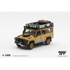 MGT01309-BL - 1/64 LAND ROVER DEFENDER 110 1998 CAMEL TROPHY TIERRA DEL FUEGO CT.10 USA (RHD) BLISTER PACKAGING