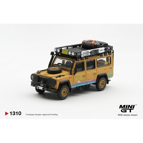 MGT01310-BL - 1/64 LAND ROVER DEFENDER 110 1998 CAMEL TROPHY TIERRA DEL FUEGO CT.36 ROMANIA (RHD) BLISTER PACKAGING MGT01310-BL - 1/64 LAND ROVER DEFENDER 110 1998 CAMEL TROPHY TIERRA DEL FUEGO CT.36 ROMANIA (RHD) BLISTER PACKAGING