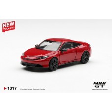 MGT01317-BL - 1/64 HONDA PRELUDE RALLYE RED (LHD) BLISTER PACKAGING