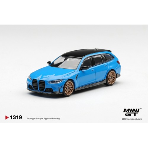 MGT01319-R - 1/64 BMW M3 M PERFORMANCE TOURING RIVIERA BLUE (RHD)