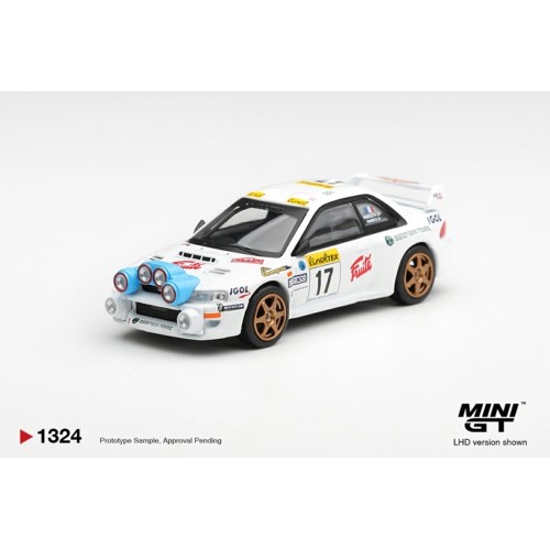 MGT01324-L - 1/64 SUBARU IMPREZA WRC98 NO.17 1999 RALLY MONTE-CARLO (LHD)