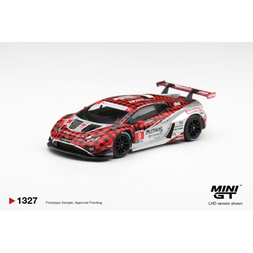MGT01327-BL - 1/64 LAMBORGHINI HURACAN GT3 EVO2 NO.9 PFAFF MOTORSPORTS 2025 IMSA WEATHERTECH GTD PRO (LHD) BLISTER PACKAGING