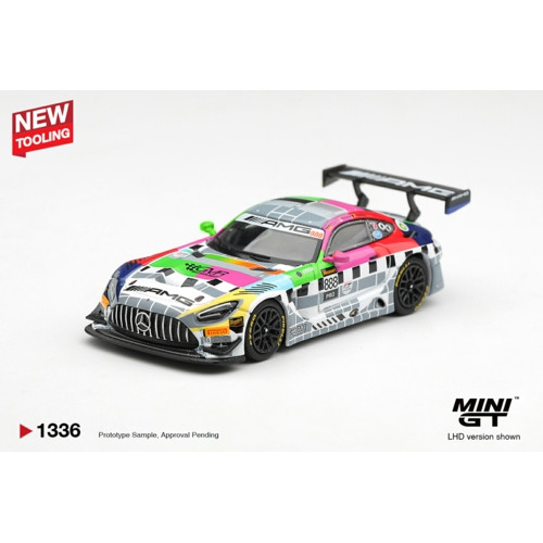 MGT01336-L - 1/64 MERCEDES-AMG GT3 NO.888 MERCEDES-AMG TEAM GMR MEGUIARS BATHURST 12 HOUR 2025 (LHD) MGT01336-L - 1/64 MERCEDES-AMG GT3 NO.888 MERCEDES-AMG TEAM GMR MEGUIARS BATHURST 12 HOUR 2025 (LHD)