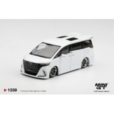 MGT01339-L - 1/64 TOYOTA ALPHARD 40 KUHL WHITE (LHD)