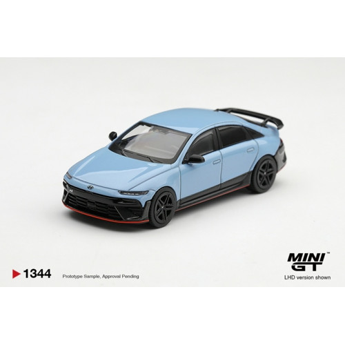 MGT01344-L - 1/64 HYUNDAI IONIQ 6 N PERFORMANCE BLUE PEARL (LHD) (KOREAN EXCLUSIVE) MGT01344-L - 1/64 HYUNDAI IONIQ 6 N PERFORMANCE BLUE PEARL (LHD) (KOREAN EXCLUSIVE)