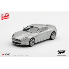 MGT01360-R - 1/64 ASTON MARTIN DBS 2008 LIGHTNING SILVER (RHD)