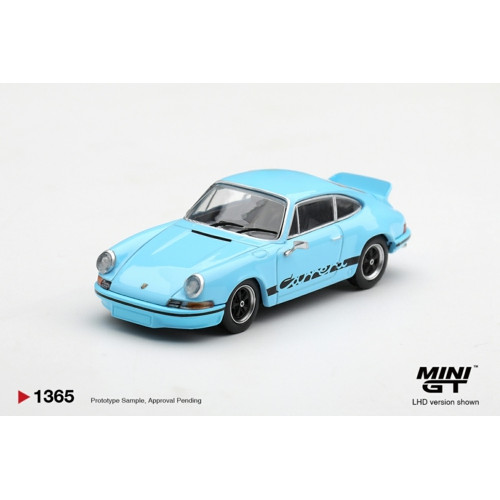 MGT01365-R - 1/64 PORSCHE 911 CARRERA RS 2.7 GULF BLUE WITH BLACK LIVERY (RHD)
