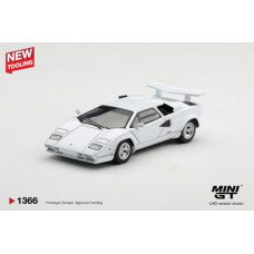MGT01366-L - 1/64 LAMBORGHINI COUNTACH LP500S WHITE (LHD)