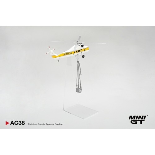 MGTAC38 - 1/64 SIKORSKY S58T HELICOPTER 1985 CAMEL TROPHY (RESIN)