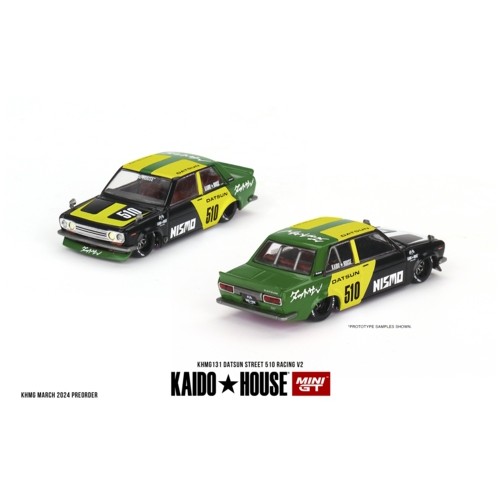 MGTKHMG131 - 1/64 DATSUN STREET 510 RACING V2