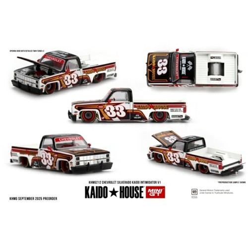 MGTKHMG212 - 1/64 CHEVROLET SILVERADO KAIDO INTIMIDATOR V1