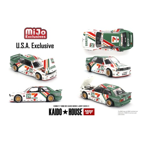 MGTKHMG217 - 1/64 BMW M3 KAIDO WORKS LARRY CHEN V1 USA EXCLUSIVE MGTKHMG217 - 1/64 BMW M3 KAIDO WORKS LARRY CHEN V1 USA EXCLUSIVE